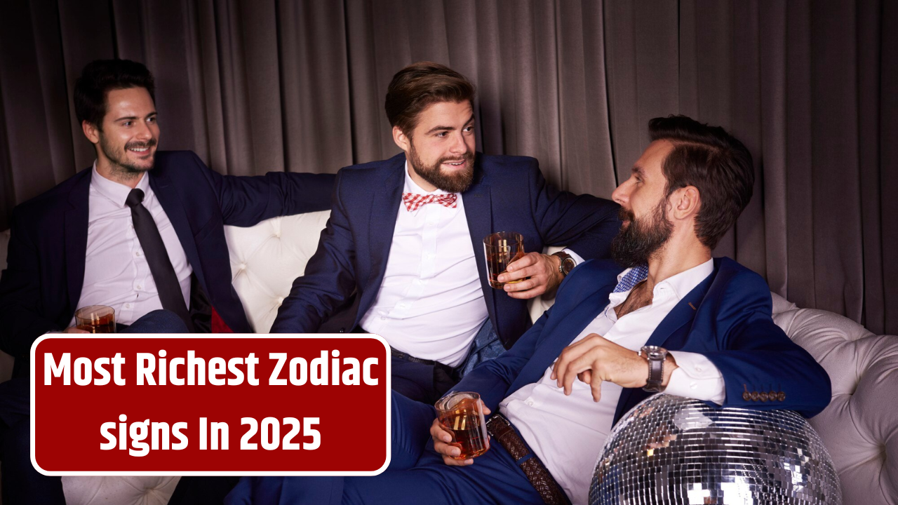 Top 3 Most Richest Zodiac signs in 2025