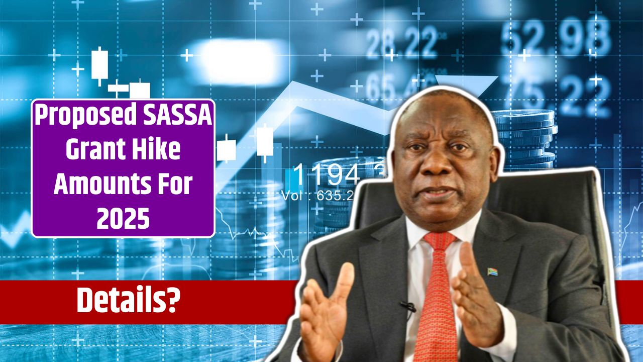 Proposed SASSA Grant Hike Amounts For 2025